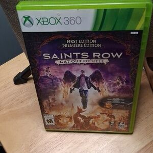 Saints Row: Gat Out of Hell for Xbox 360 - Green Case